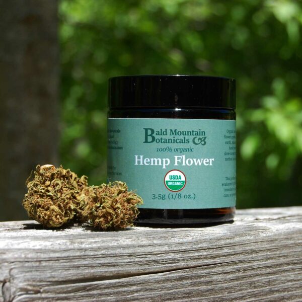 USDA certified organic hemp flower